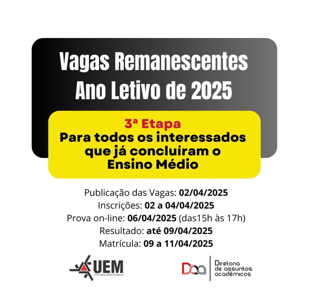 Vagas Abertas para o Curso de Engenharia Agrícola em Cidade Gaúcha!